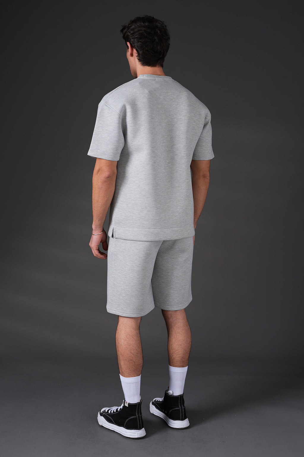 Ensemble AVLV™️ — t-shirt & short gris