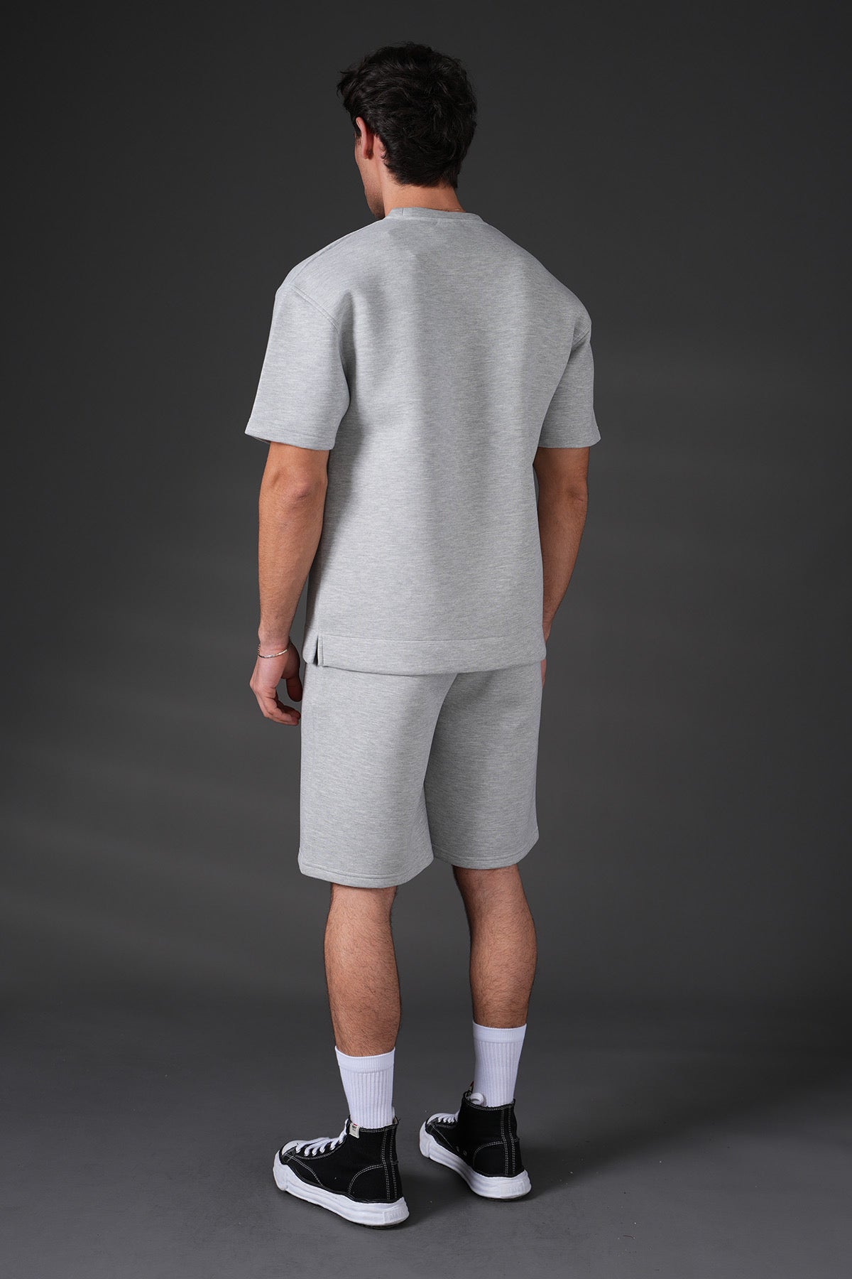 Ensemble AVLV™️ — t-shirt & short gris