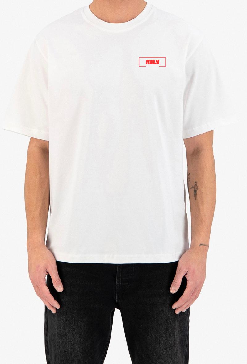 T-Shirt Oversize AVLV Blanc
