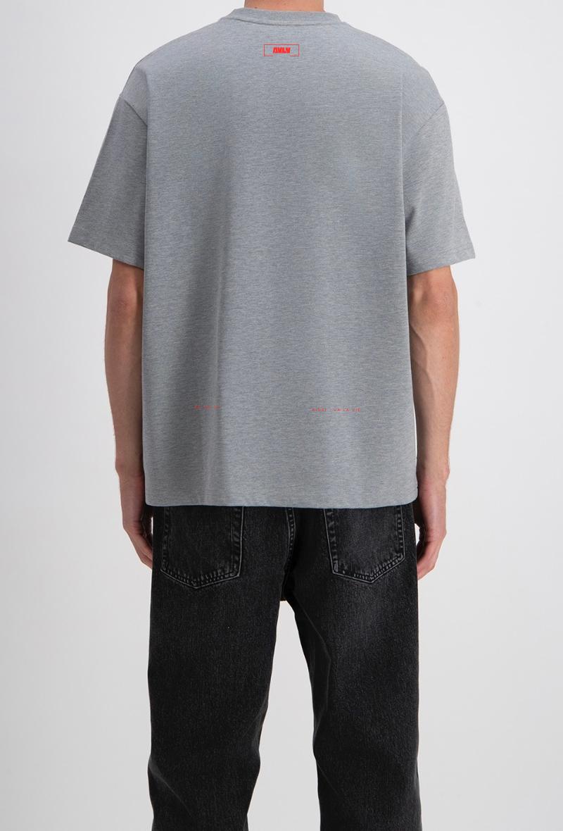 T-Shirt Oversize AVLV Gris Chiné